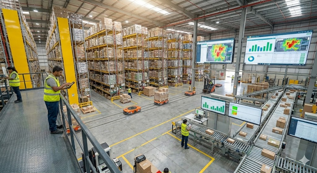 إدارة المخزون والتتبع الذكي